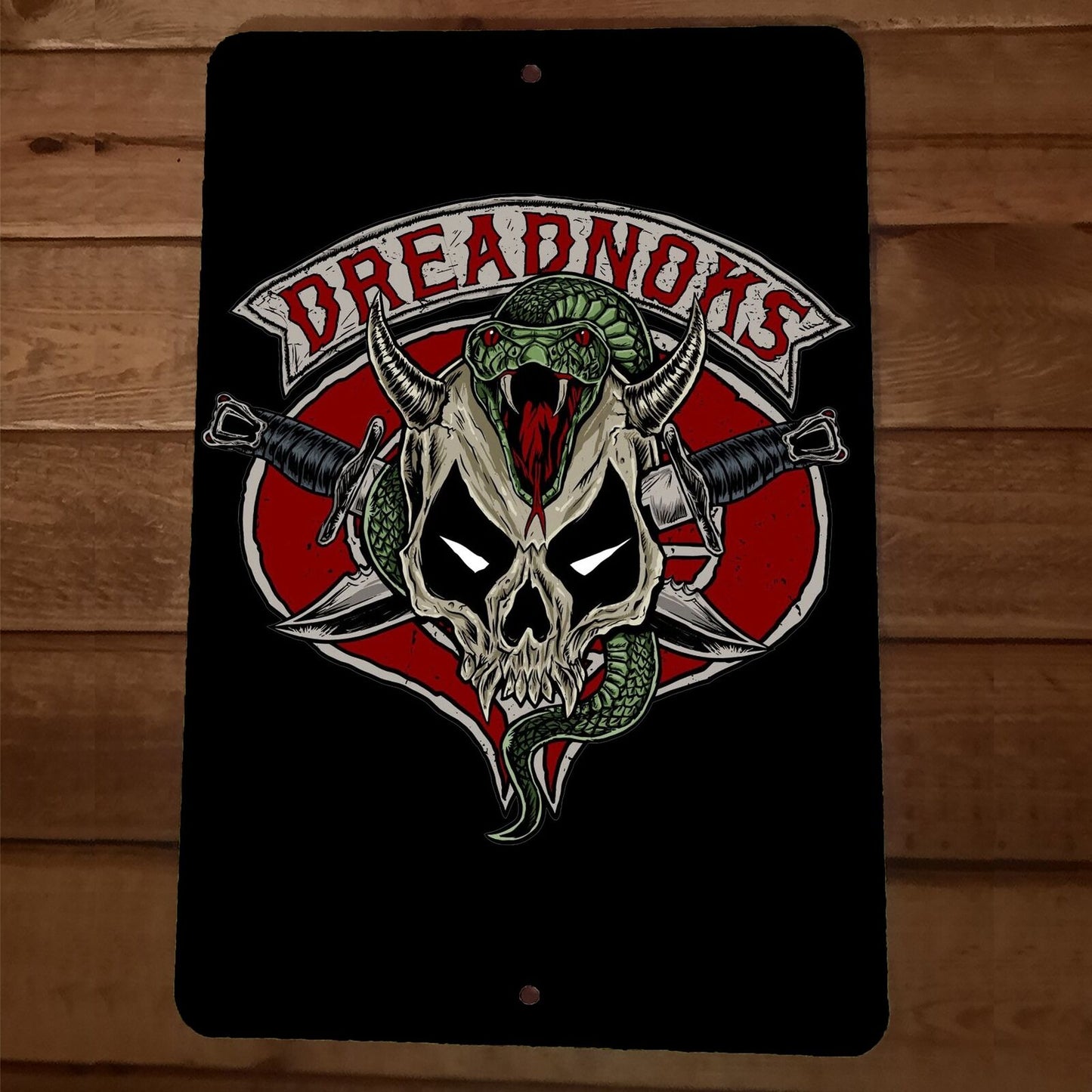 Dreadnoks 8x12 Metal Wall Sign GI Joe Cobra Poster