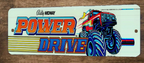 Power Drive Arcade Video Game 3x12 Metal Wall Sign Marquee Banner Poster