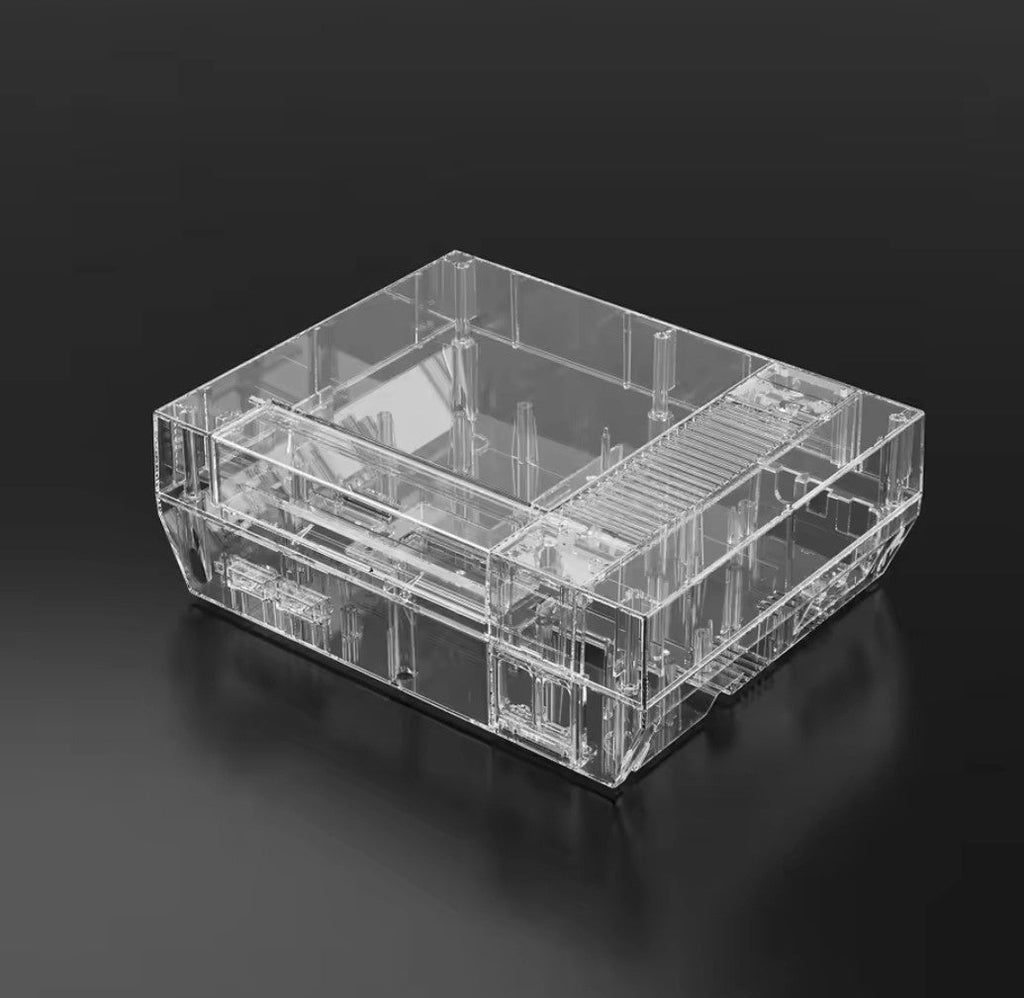 Nintendo Entertainment System Replacement Shell Housing NES Clear