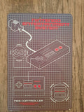 NES Nintendo Entertainment System Controller 8x12-Inch Metal Wall Sign Arcade Video Game