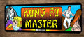 Kung Fu Master Arcade 4x12 Inch Metal Wall Video Game Marquee Banner Sign
