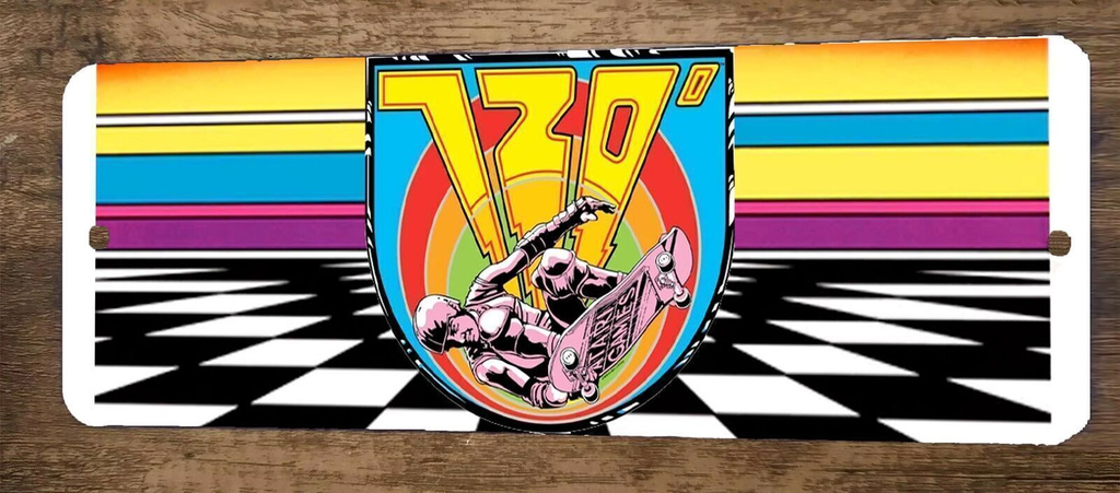 Skateboard 720 Arcade 3x12  Metal Wall Video Game Marquee Banner Sign