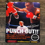 Classic Arcade Video Game Tyson Mike NES Box Cover Punch Out Mouse Pad