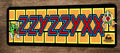 ZZYZZYXX Arcade Video Game 4x12 Metal Wall Marquee Banner Sign Poster
