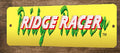 Ridge Racer Arcade 4x12 Metal Wall Video Game Marquee Banner Sign