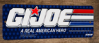 GI Joe A Real American Hero Video Game Marquee Banner 3x12  Metal Wall Sign