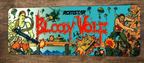 Bloody Wolf Arcade Video Game 3x12 Metal Wall Sign Marquee Banner Poster