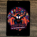 Miles Spidey 8x12 Metal Wall Comics Parody Sign Marvel