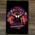 Miles Spidey 8x12 Metal Wall Comics Parody Sign Marvel