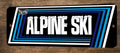 Alpine Ski Arcade 4x12 Metal Wall Video Game Marquee Banner Sign