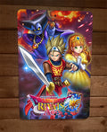 Dragon Quest Rivals Ace 8x12 Metal Wall Sign Video Game Poster