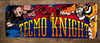 Tecmo Knight Arcade Video Game 3x12 Metal Wall Sign  Marquee Banner Poster
