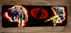 Cobra BATS and Dr Mindbender GI Joe 3x12 Metal Wall Sign