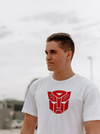Autobots Transformers Logo Mens T Shirt Gildan