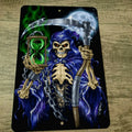 The Grim Reaper Sands of Time 8x12 Metal Wall Sign