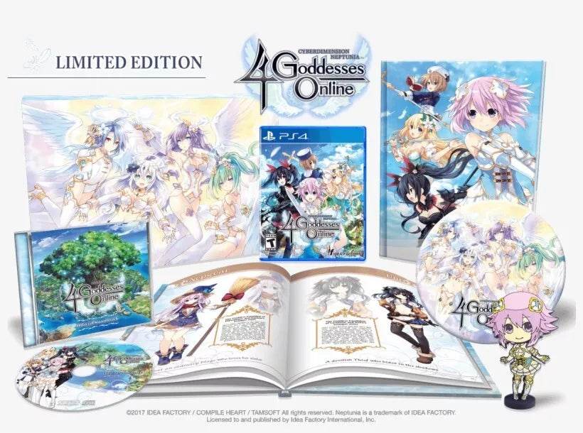 Cyberdimension Neptunia: 4 Goddesses Online Limited Edition (Playstation 4) - Game Only