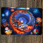 The Hurricane 8x12 Metal Wall Sign Video Game Arcade Poster