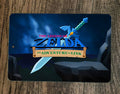 The Legend of Zelda Adventure Featuring Link 8 x 12 Inch Metal Wall Sign - High Gloss Aluminum Video Game Poster