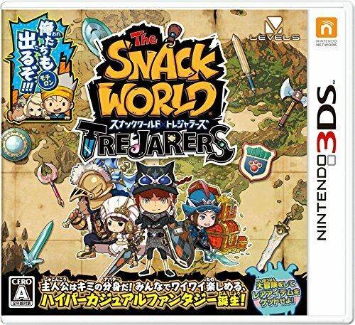 The Snack World Trejarers [Japanese Import] (Nintendo 3DS) - Game Only