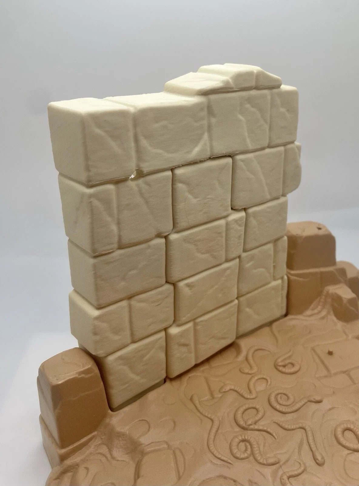 Indiana Jones Well Of Souls Wall & Breakaway Piece 1982 REPRO Replacement Part