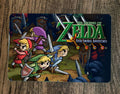 The Legend of Four Swords Zelda Adventures 8x12 Inch Metal Wall Sign - Official Licensed Video Game Décor