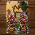 5th Dimension Starseed Aliens Artwork 8x12 Metal Wall Sign