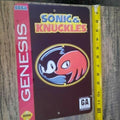 Sonic and Knuckles Sega Genesis Video Game Cover 8x12 Inch Metal Wall Sign