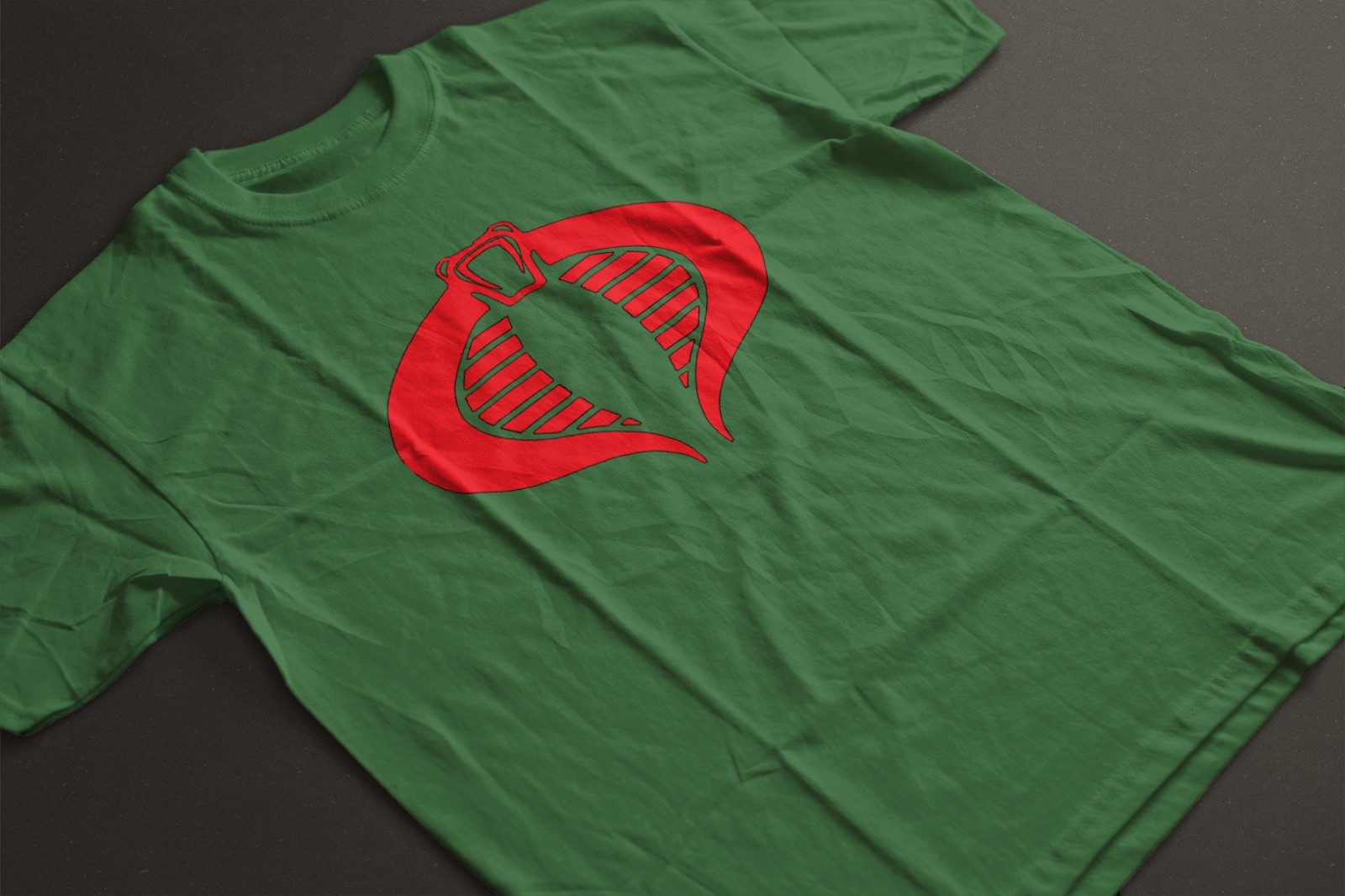 Cobra GI Joe Logo Mens T Shirt Gildan