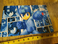 Mega Man Collage 8x12 Inch Metal Wall Sign Retro 1980s Arcade Video Game