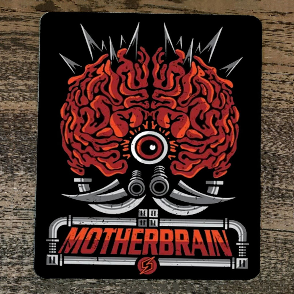 Motherbrain Metroid Video Game Mouse Pad