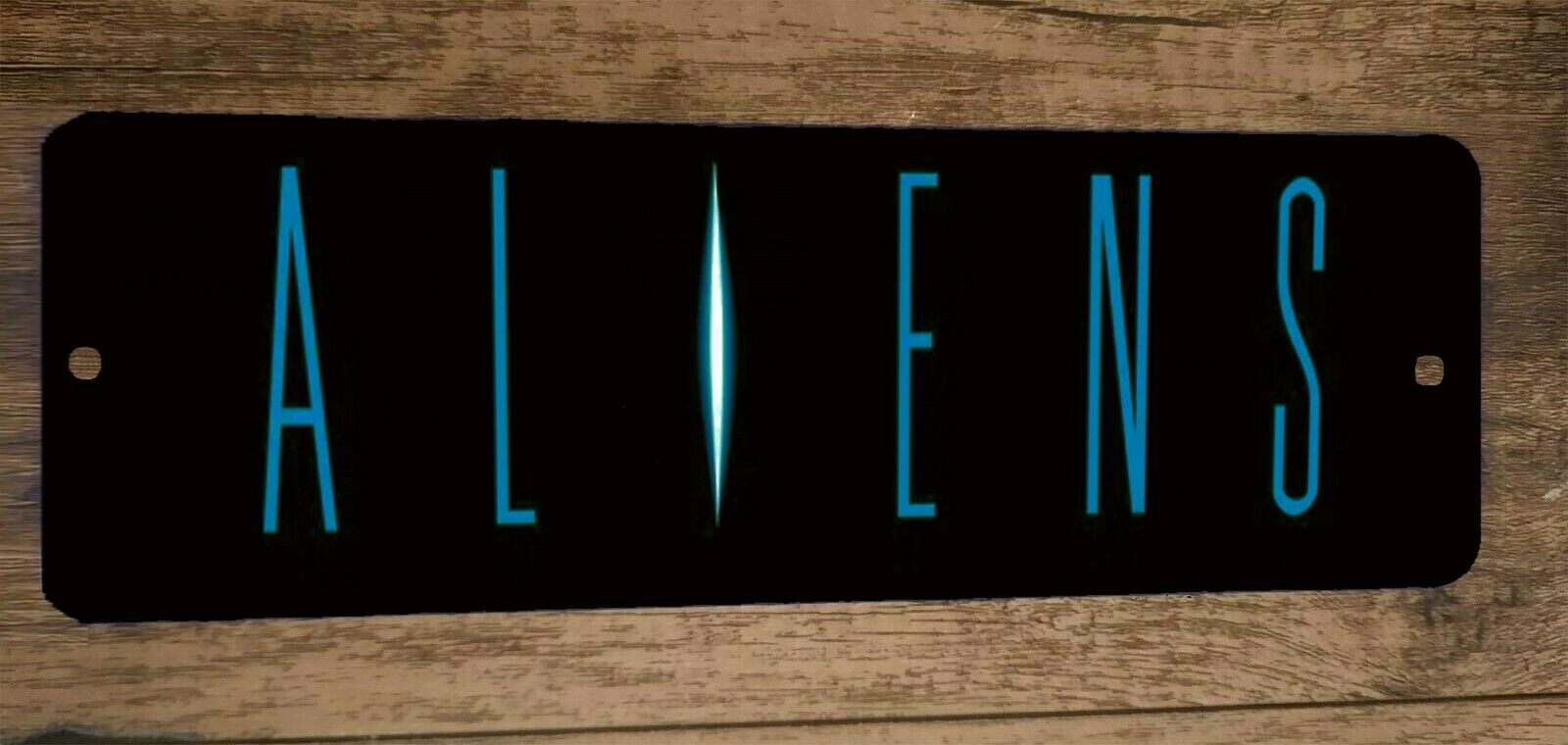 4x12 Aliens Banner Metal Wall Sign Retro 80s Horror Movie Poster