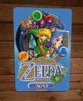 Legend of Oracle of Zelda Metal Wall Sign 8x12 Inches Video Game Poster with Durable Aluminum and UV Protection