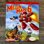 Mega Man 6 Classic Arcade Video Game NES Box Cover Mouse Pad