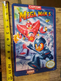 Mega Man 5 Video Game Box 8x12 Inch Metal Wall Sign Retro 80s Arcade