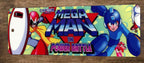 Mega Man The Power Battle Arcade 4x12 Inch Metal Wall Video Game Marquee Banner Sign
