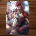 The Legend of Sidon Zelda 8 by 12 Inch Premium Metal Wall Sign Poster for Dedicated Video Game Fans