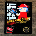 Classic Arcade Video Game NES Box Cover Mouse Pad – Wrecking Crew Design