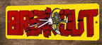 Breakout Arcade Video Game 3x12 Metal Wall Sign Marquee Banner Poster