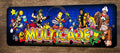 Multicade Arcade 4x12 Metal Wall Video Game Sign #3