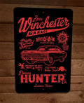 Winchester Bros Garage 8x12 Metal Wall Sign Poster Supernatural