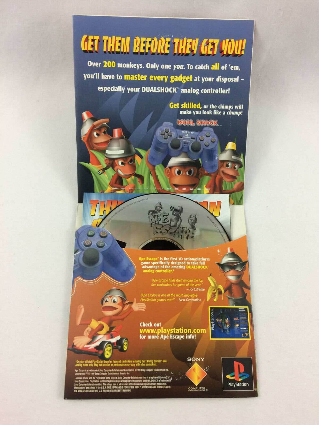 Ape Escape (Demo Disc) (PlayStation) - Game Only