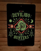 Monster Deviljho Violent Wyvern Hunters 8x12 Metal Wall Sign Video Game Poster