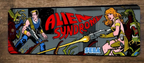 Alien Syndrome Arcade 3x12 Metal Wall Video Game Sign