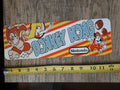 Donkey Kong Classic Arcade Video Game Marquee Banner 4x12 Inch Metal Wall Sign Retro 1980s