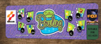 Simpsons Bowling Arcade 3x12 Metal Wall Video Game Marquee Banner Sign