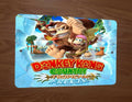 Donkey Kong Country Tropical Freeze 8x12-Inch Metal Wall Sign Arcade Video Game