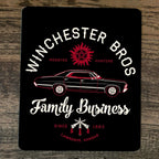 Mouse Pad Winchester Bros Monster Hunters Family Business