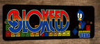 Bloxed Arcade Video Game 4x12 Metal Wall Sign Marquee Banner Poster