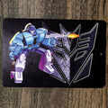 Crash Test 4x Daytonus Decepticon 8x12 Metal Wall Sign Poster Transformers