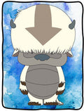 Avatar The Last Airbender Appa Nickelodeon Fleece Throw Blanket 45in by 60in - 